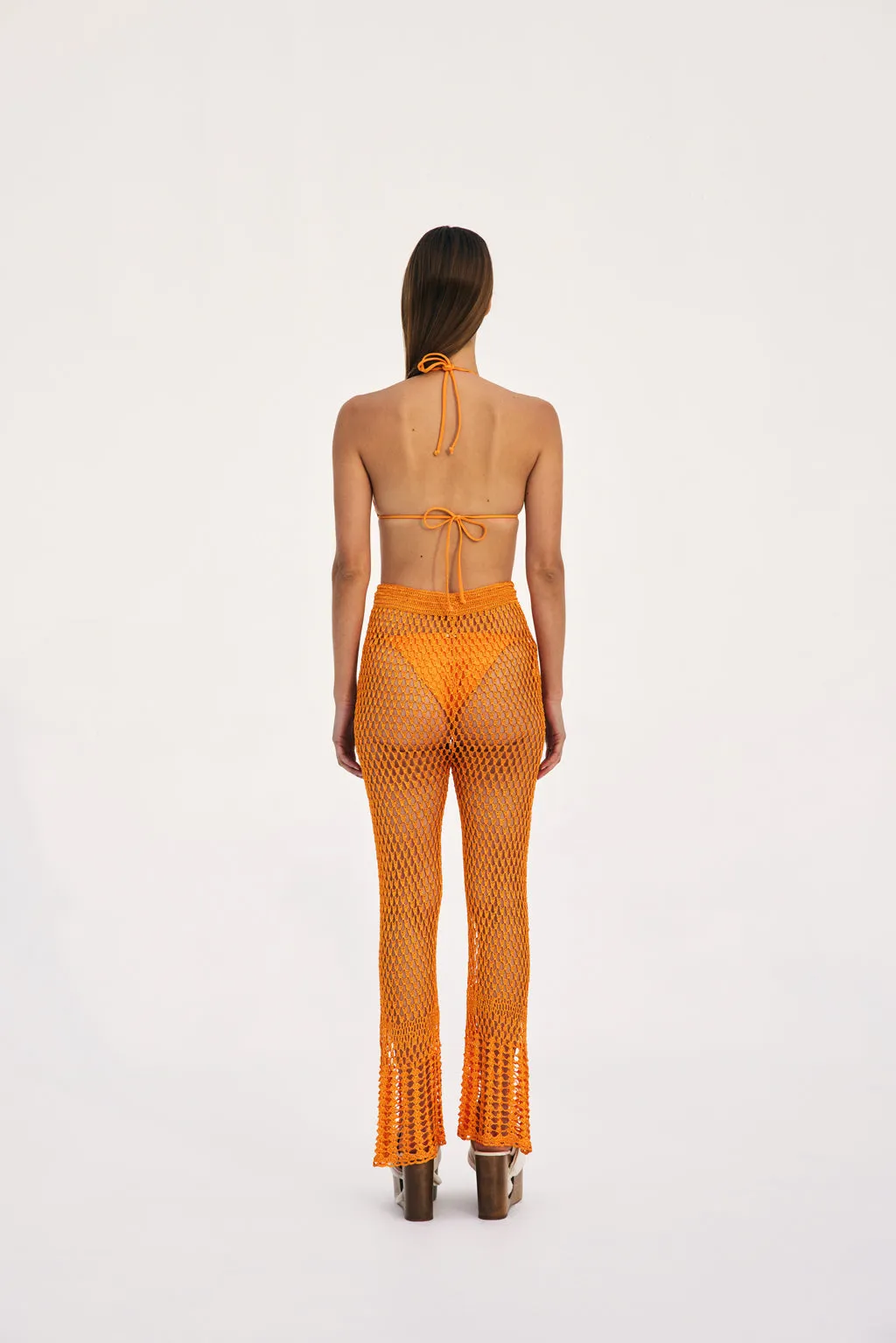 IRIEL CROCHET PANTS - APRICOT sold by cult gaia product image thumbnail 3