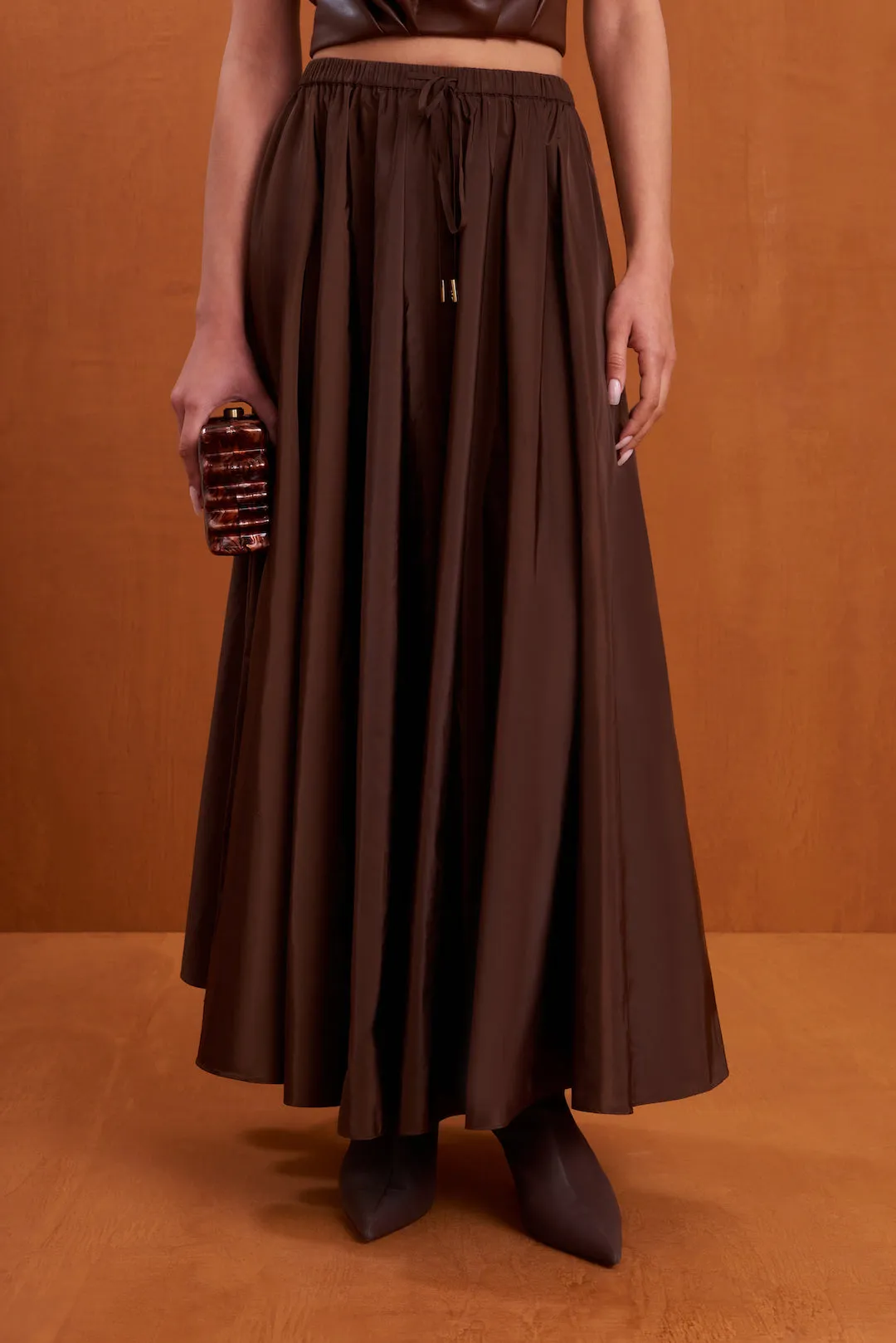 ROSALEE SKIRT - JAVA sold by Cult Gaia product image thumbnail 2