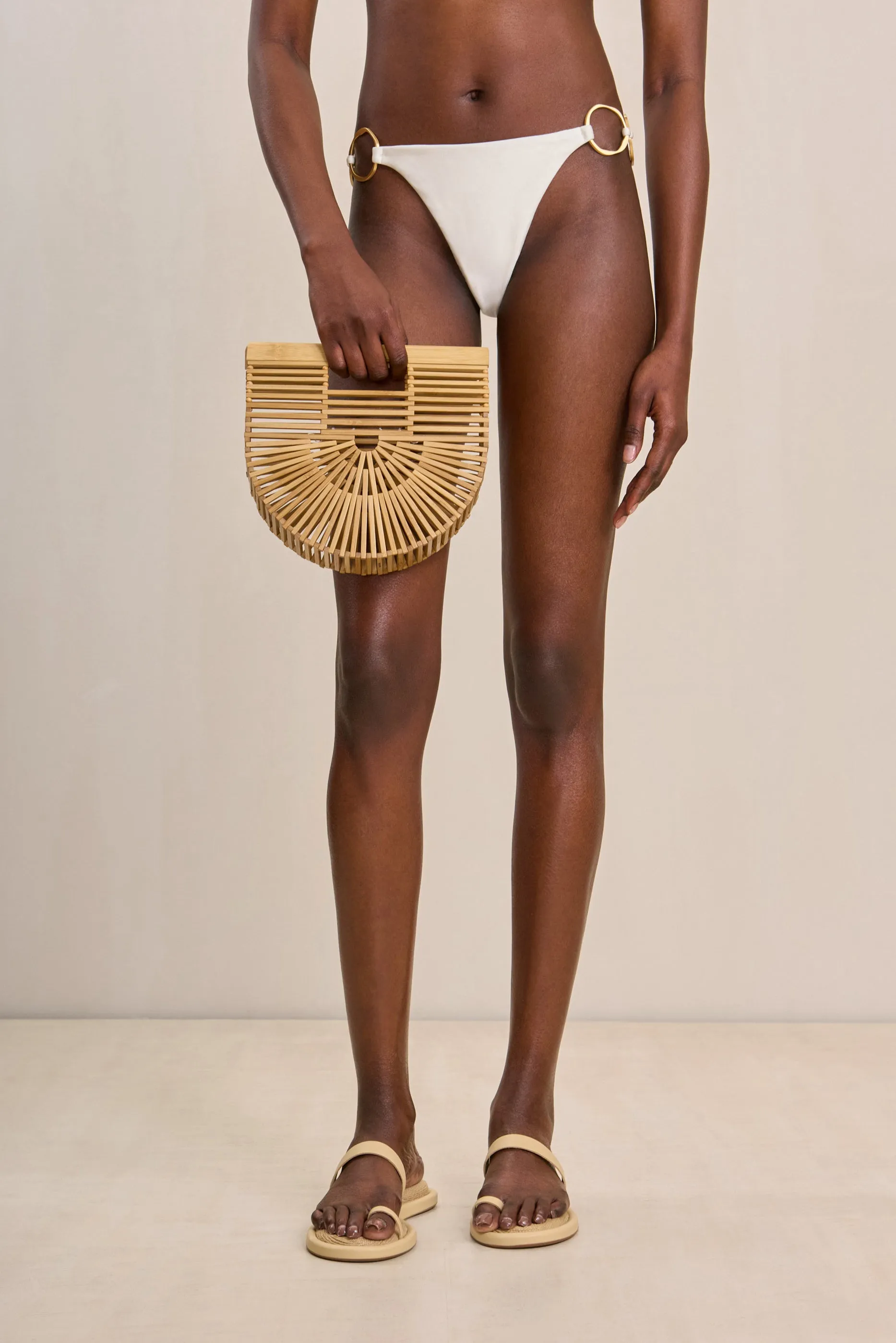 ZOEY BIKINI BOTTOM - OFF WHITE sold by Cult Gaia product image thumbnail 3