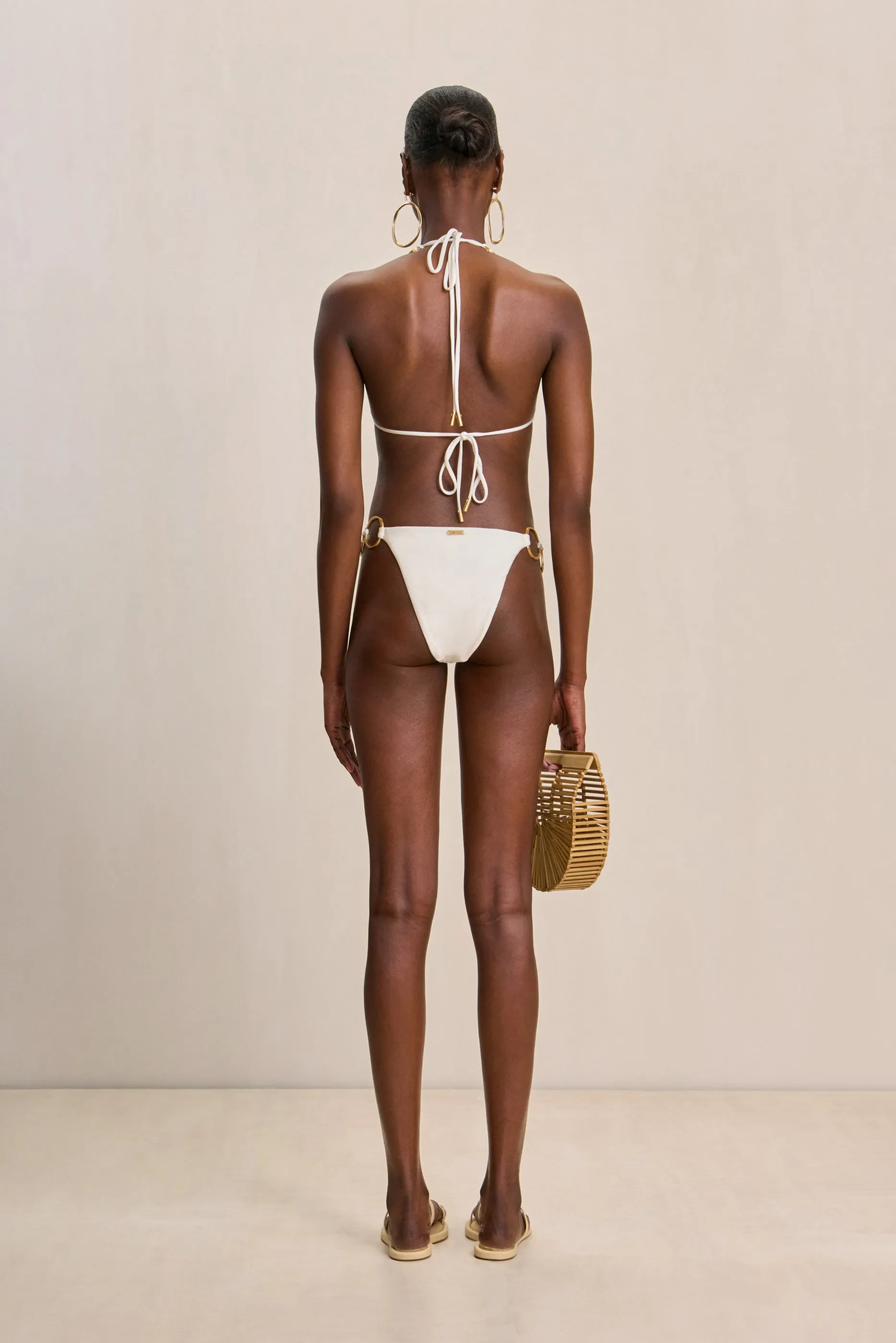 ZOEY BIKINI BOTTOM - OFF WHITE sold by Cult Gaia product image thumbnail 4