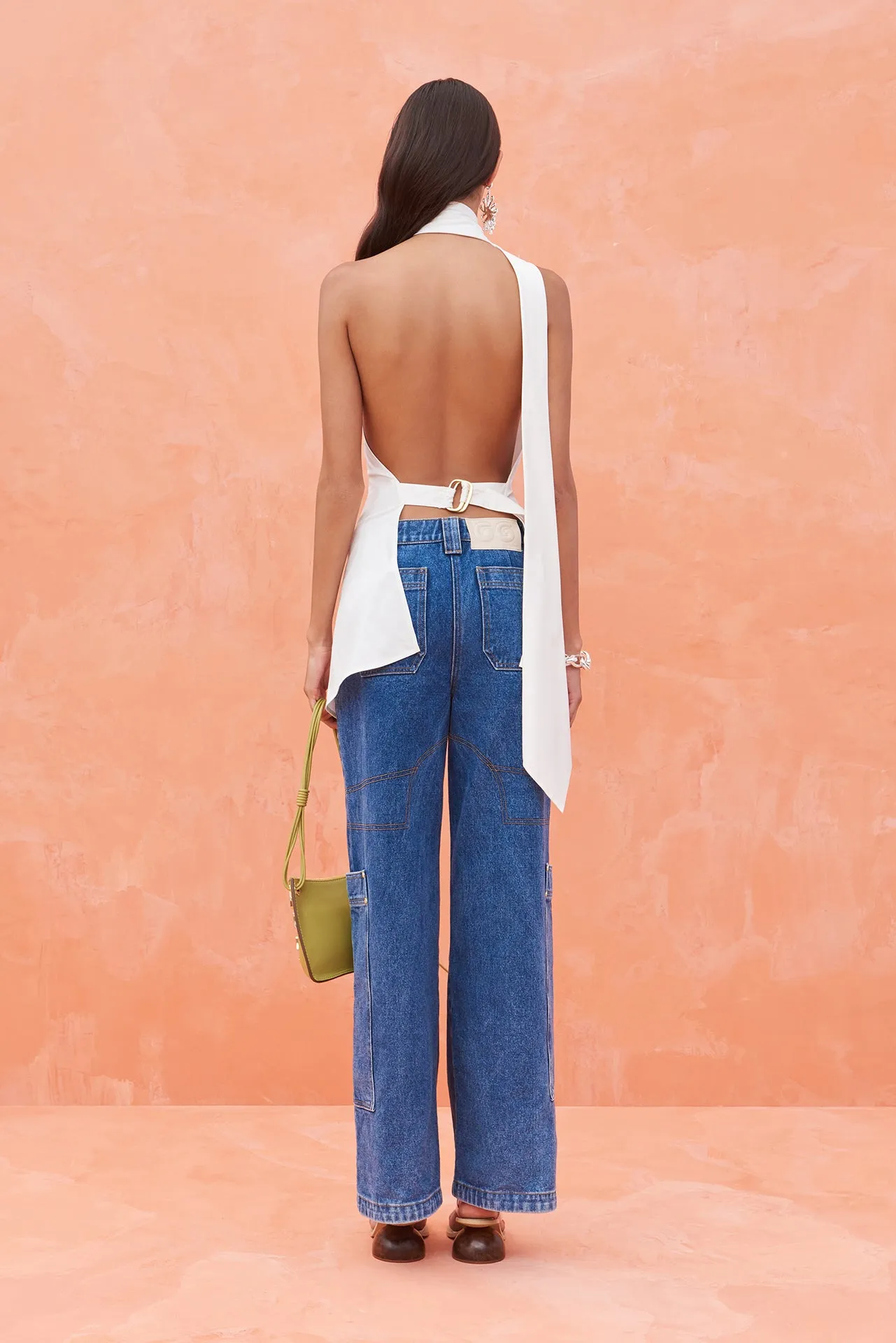 SKYE TOP - OFF WHITE sold by cult gaia product image thumbnail 5