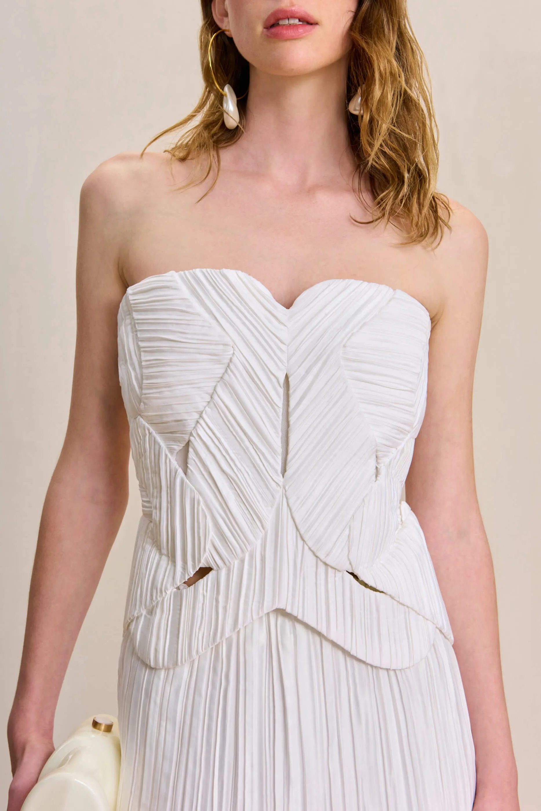 GAMI TOP - OFF WHITE sold by Cult Gaia product image thumbnail 3