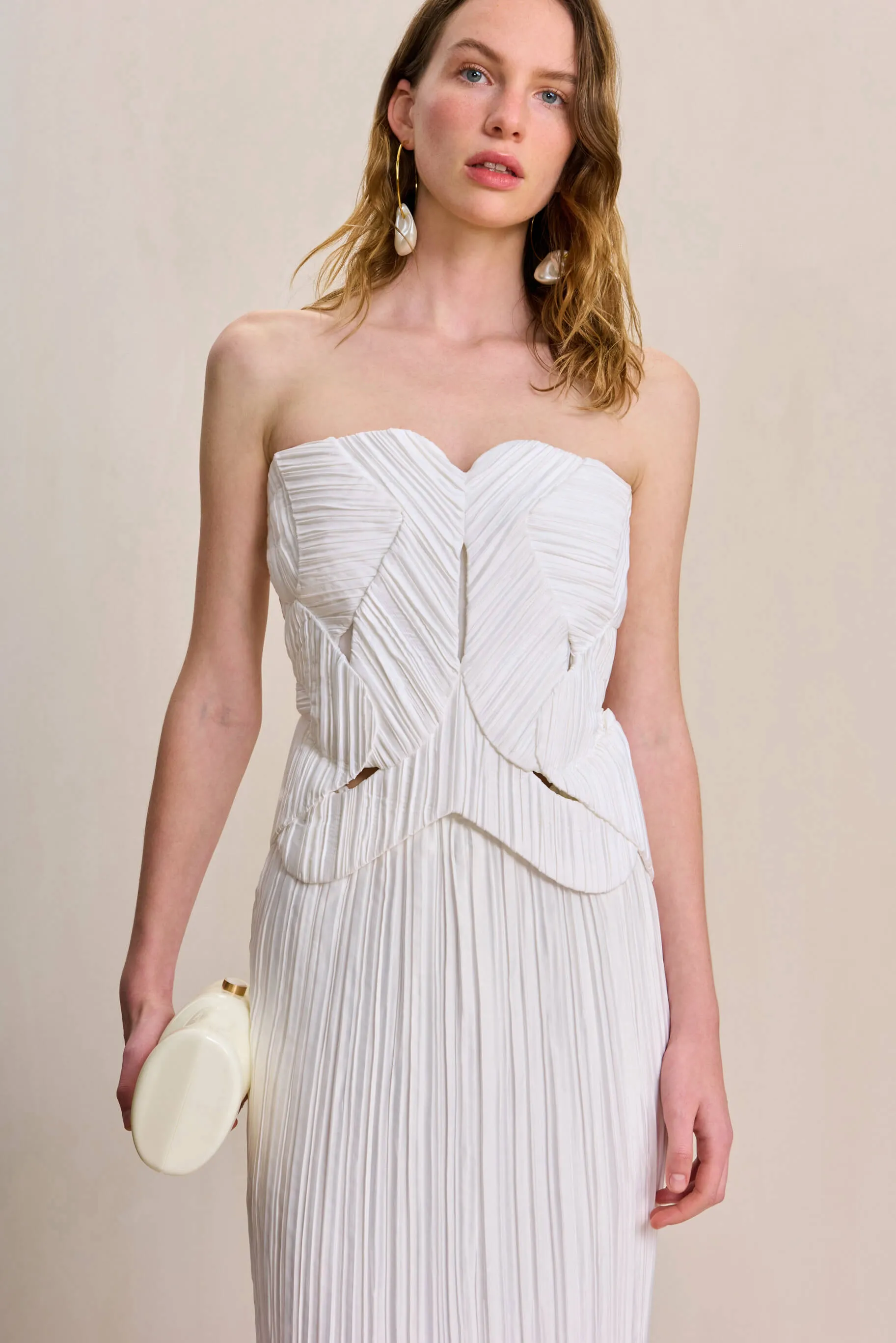 GAMI TOP - OFF WHITE sold by Cult Gaia