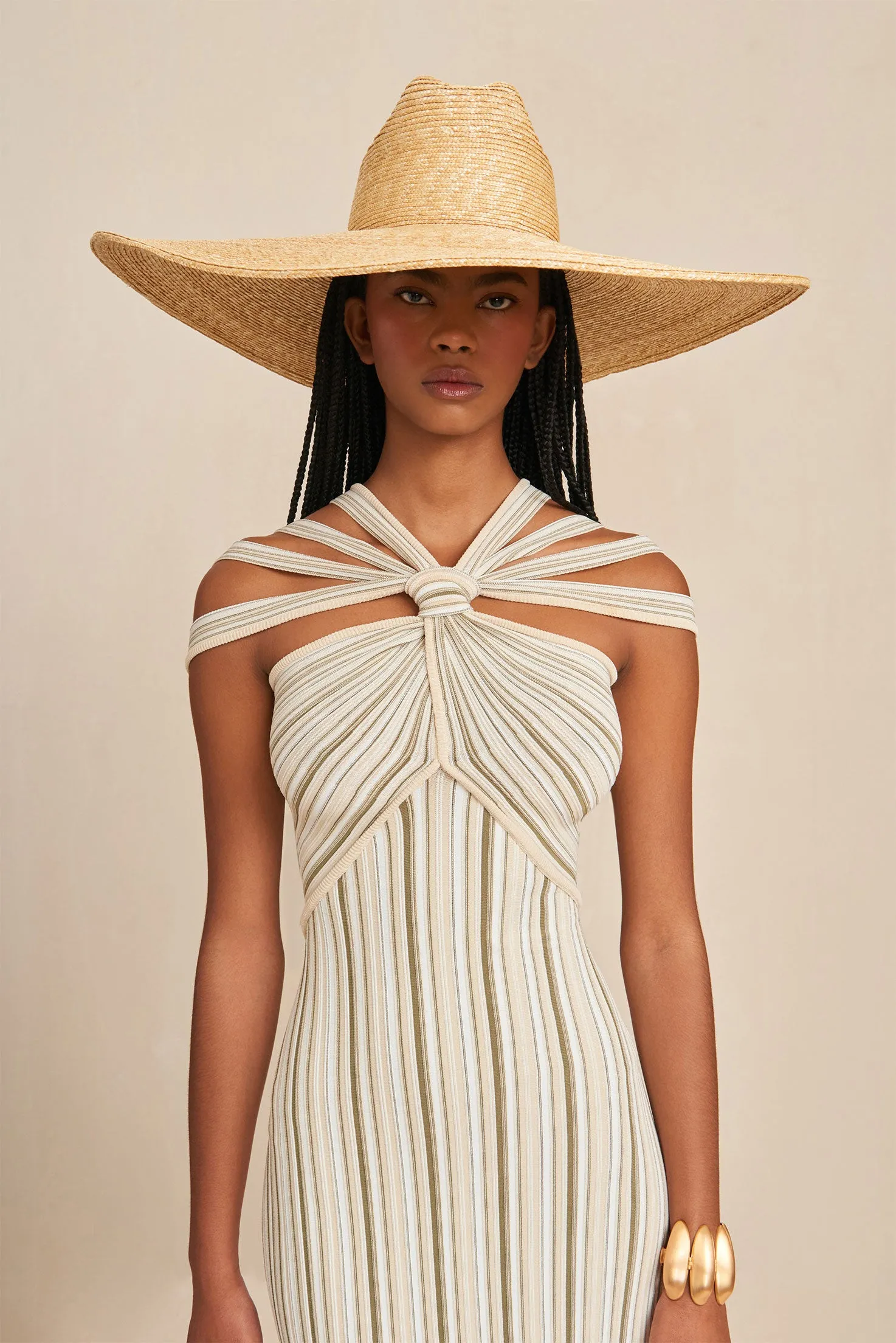 LENA HAT - NATURAL sold by cult gaia product image thumbnail 3