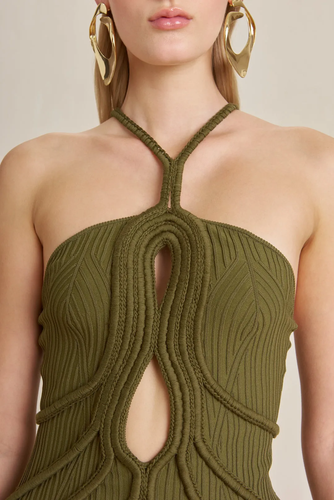 AVERY KNIT DRESS - SERPENT sold by Cult Gaia product image thumbnail 2