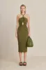 AVERY KNIT DRESS - SERPENT sold by Cult Gaia
