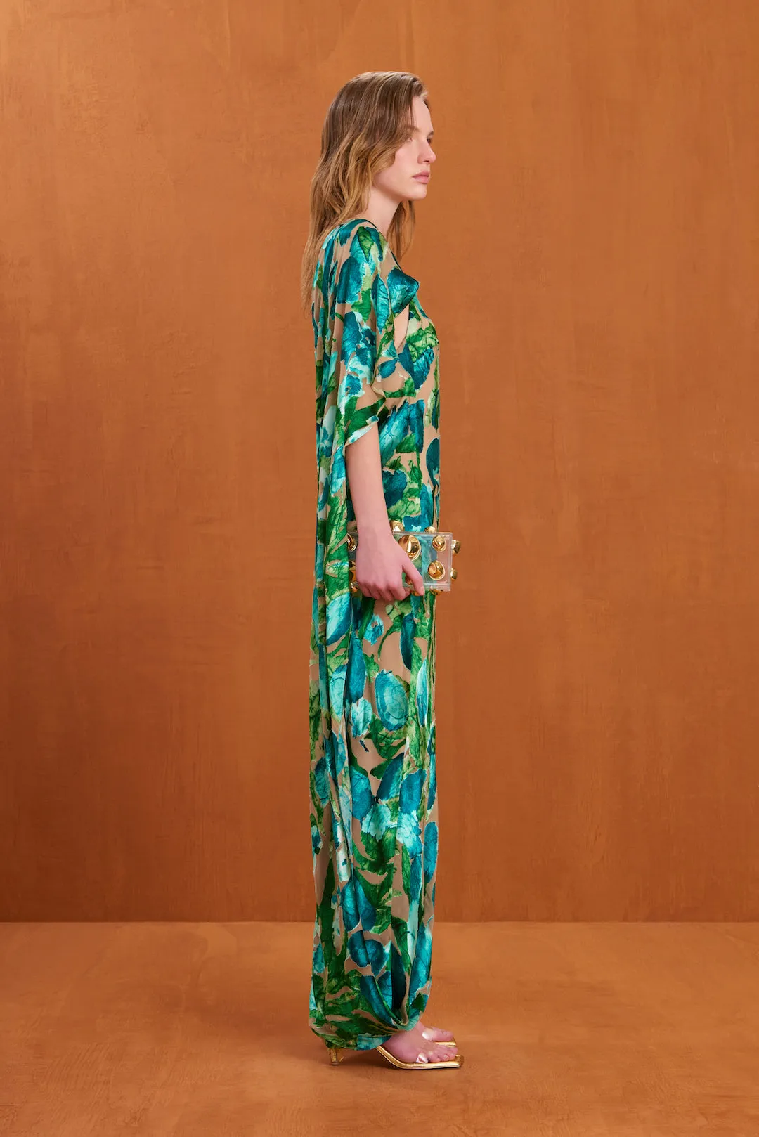 IKER DRESS - SEAMOSS MULTI sold by Cult Gaia product image thumbnail 3