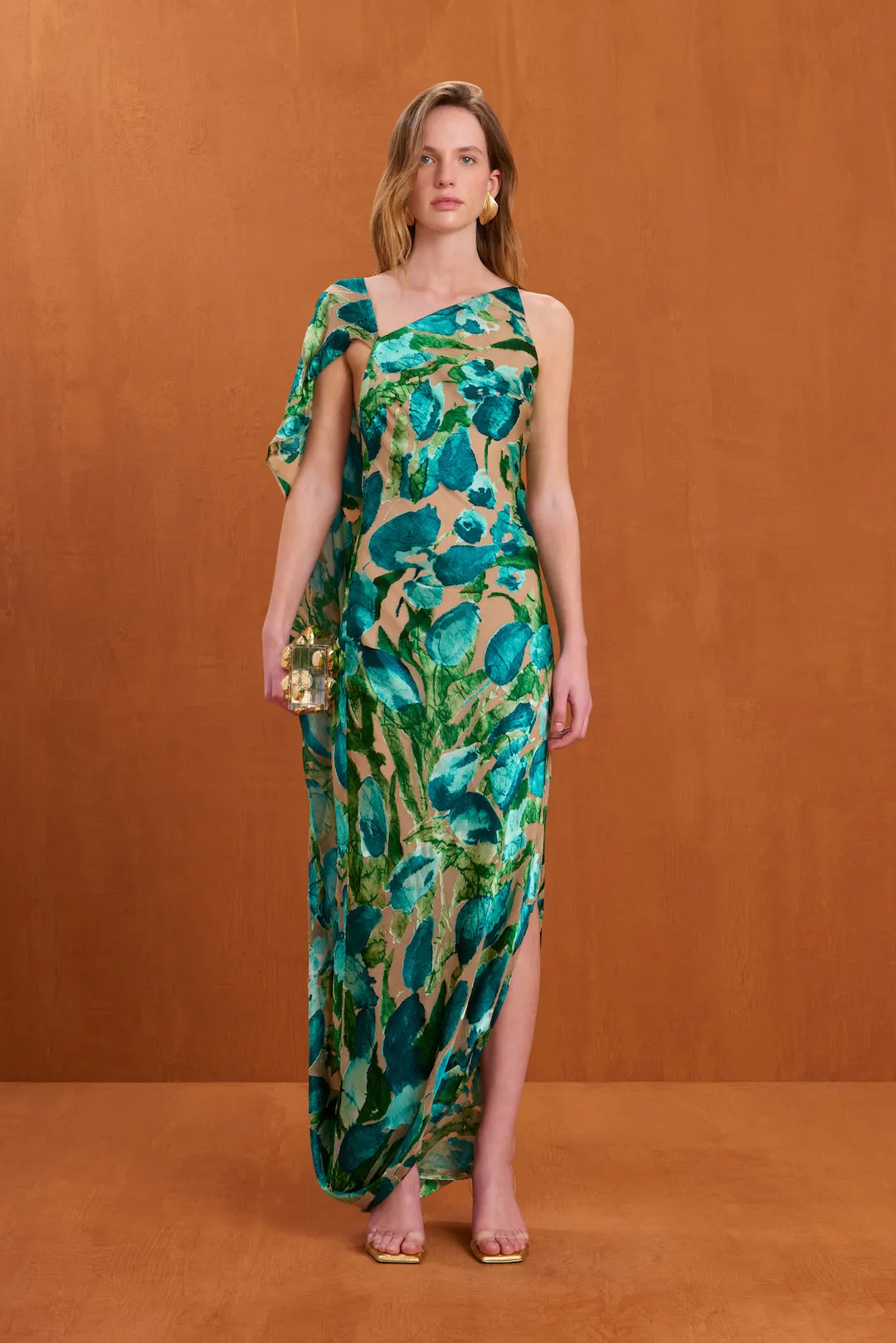 IKER DRESS - SEAMOSS MULTI sold by Cult Gaia product image thumbnail 2