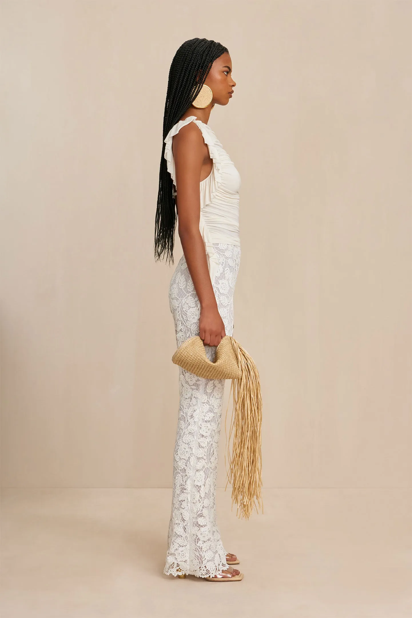 KACI PANT - OFF WHITE sold by cult gaia product image thumbnail 3