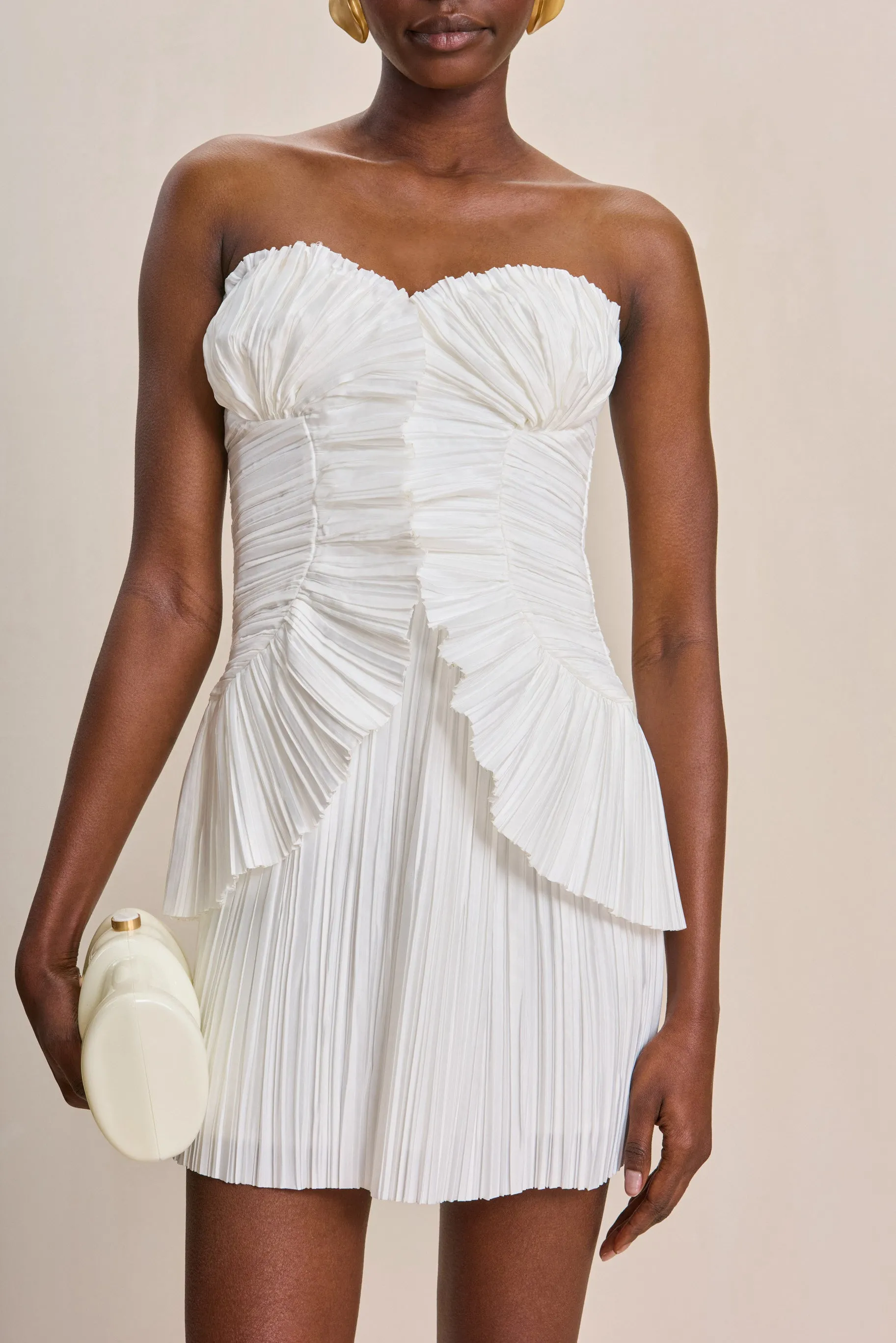 CHARLIQUE DRESS - OFF WHITE sold by Cult Gaia