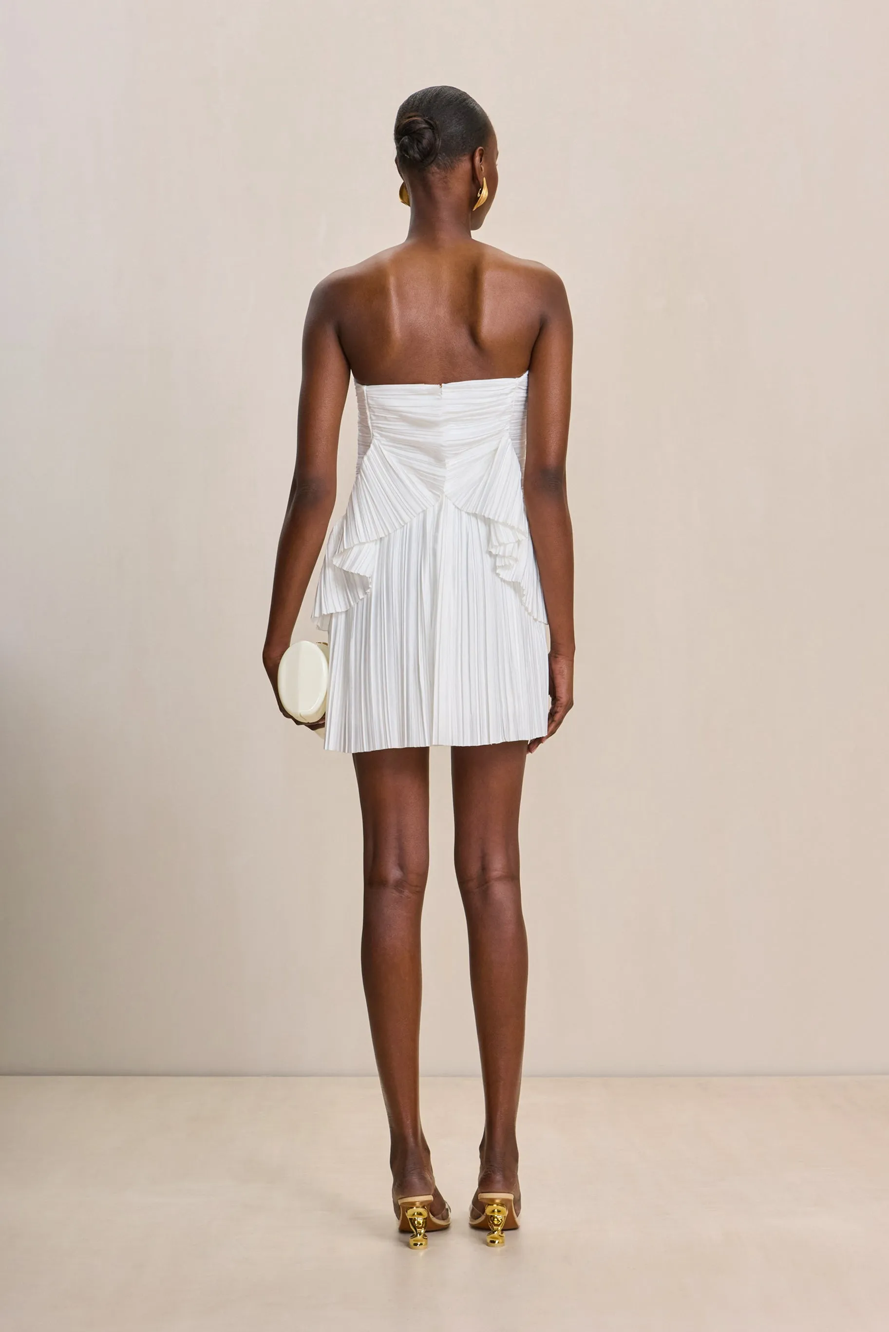 CHARLIQUE DRESS - OFF WHITE sold by Cult Gaia product image thumbnail 4