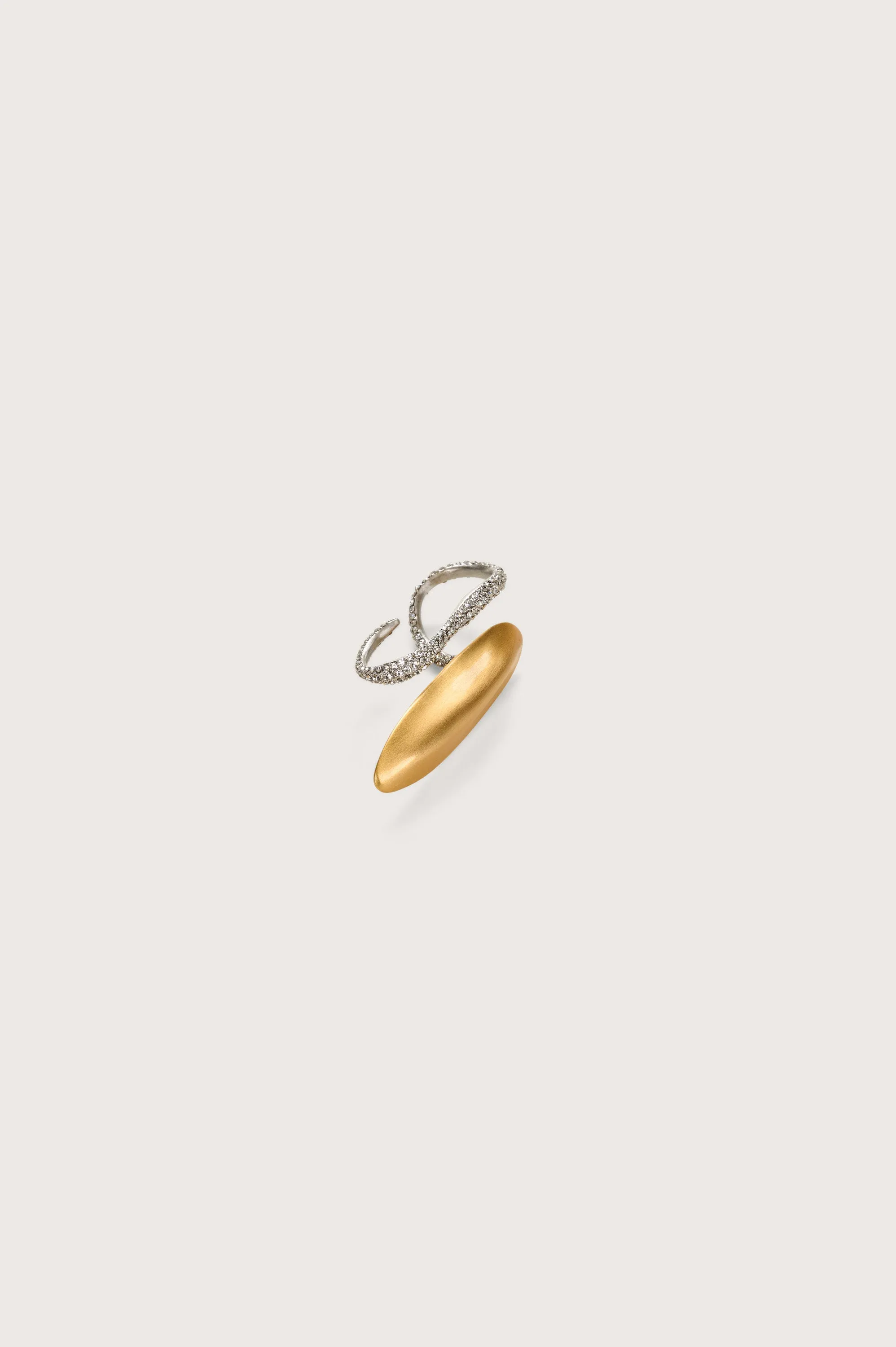 FIORE RING - BRUSHED BRASS sold by Cult Gaia product image thumbnail 2