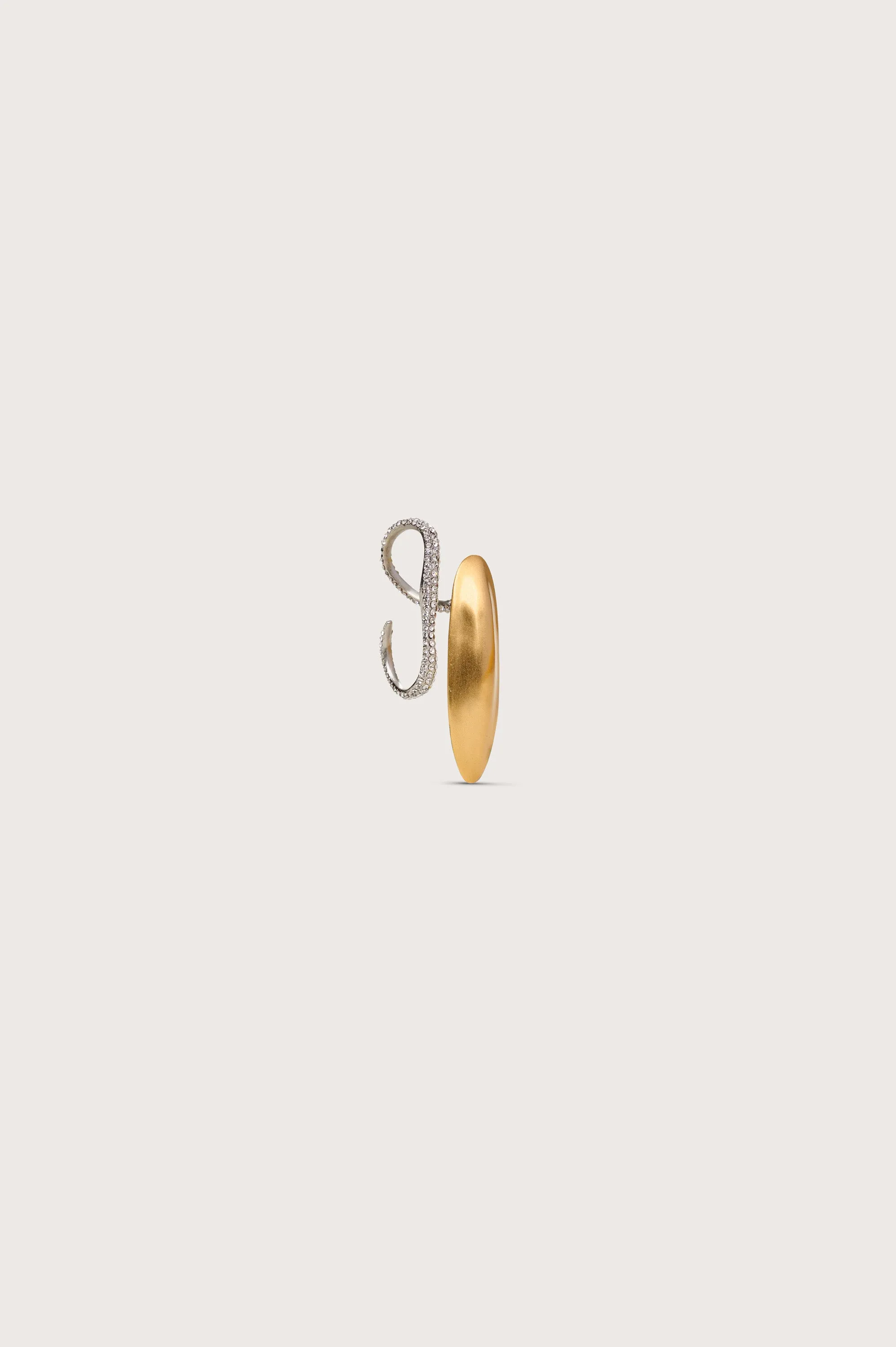 FIORE RING - BRUSHED BRASS sold by Cult Gaia product image thumbnail 3