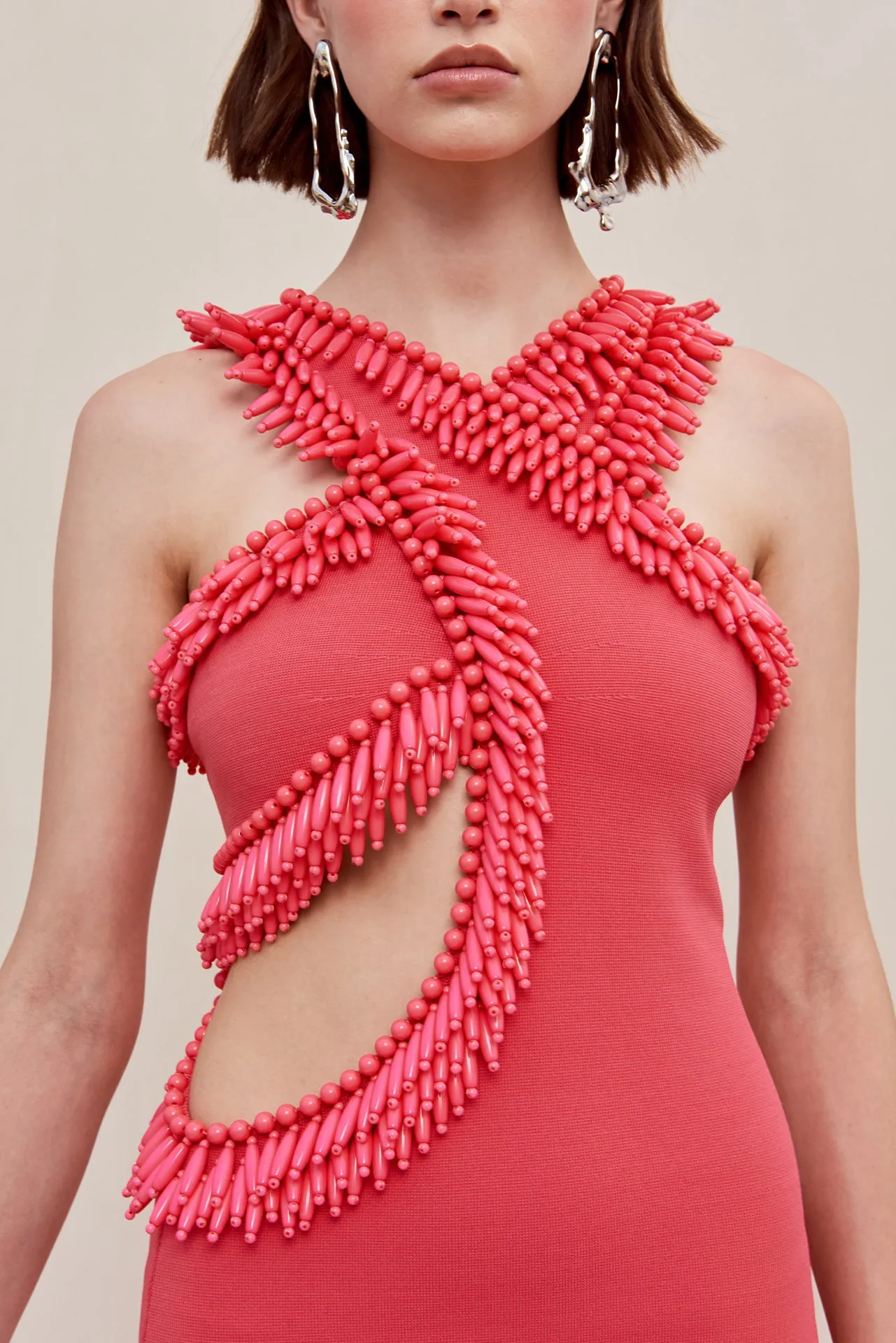 ERVIN KNIT DRESS - SUNKISS sold by Cult Gaia product image thumbnail 2