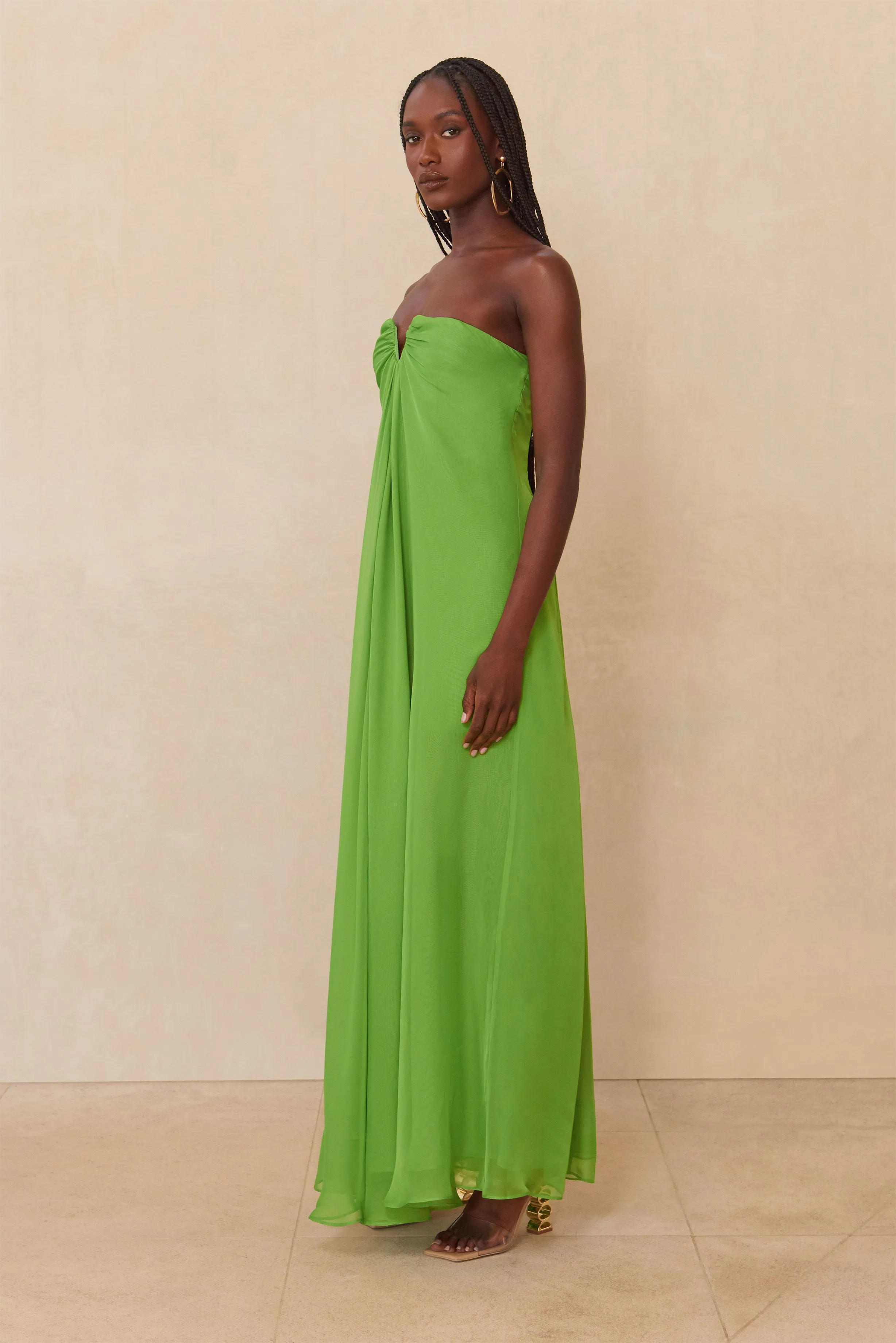 JANELLE GOWN - FERN sold by cult gaia product image thumbnail 2