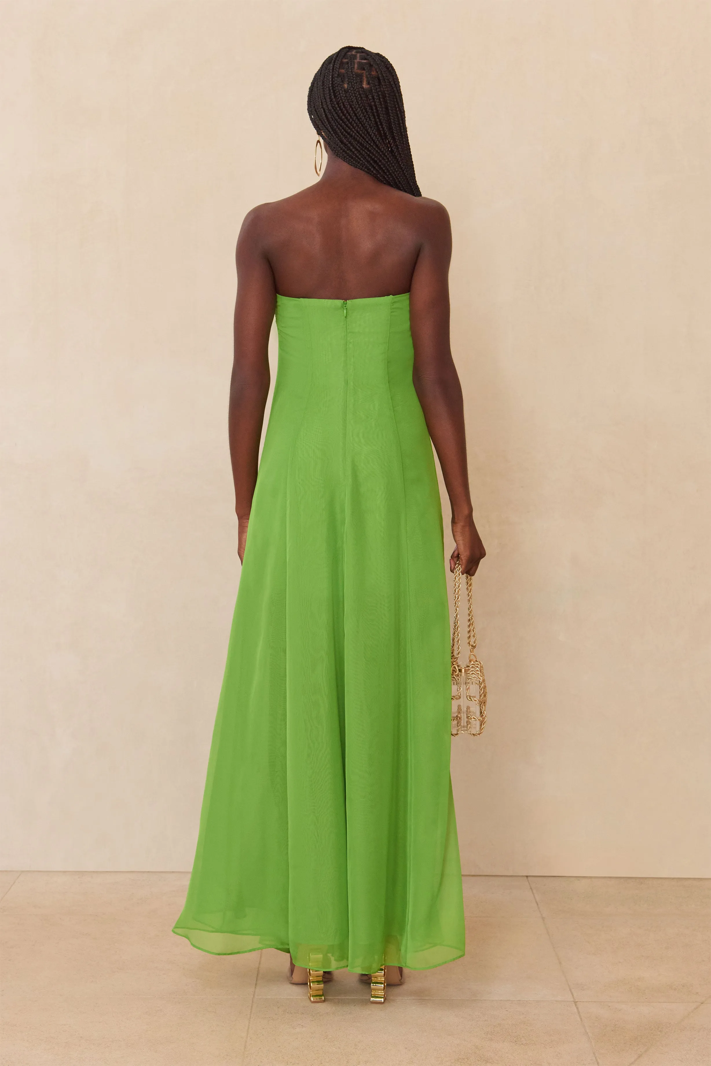 JANELLE GOWN - FERN sold by cult gaia product image thumbnail 4