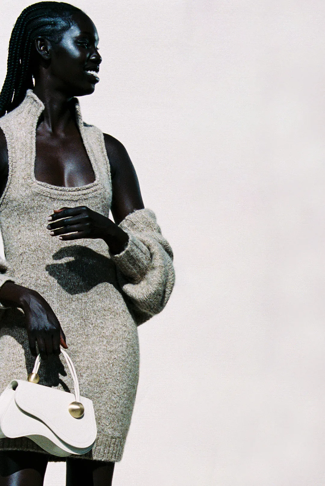 CORDELIE KNIT DRESS - BEACH MELANGE sold by Cult Gaia product image thumbnail 3