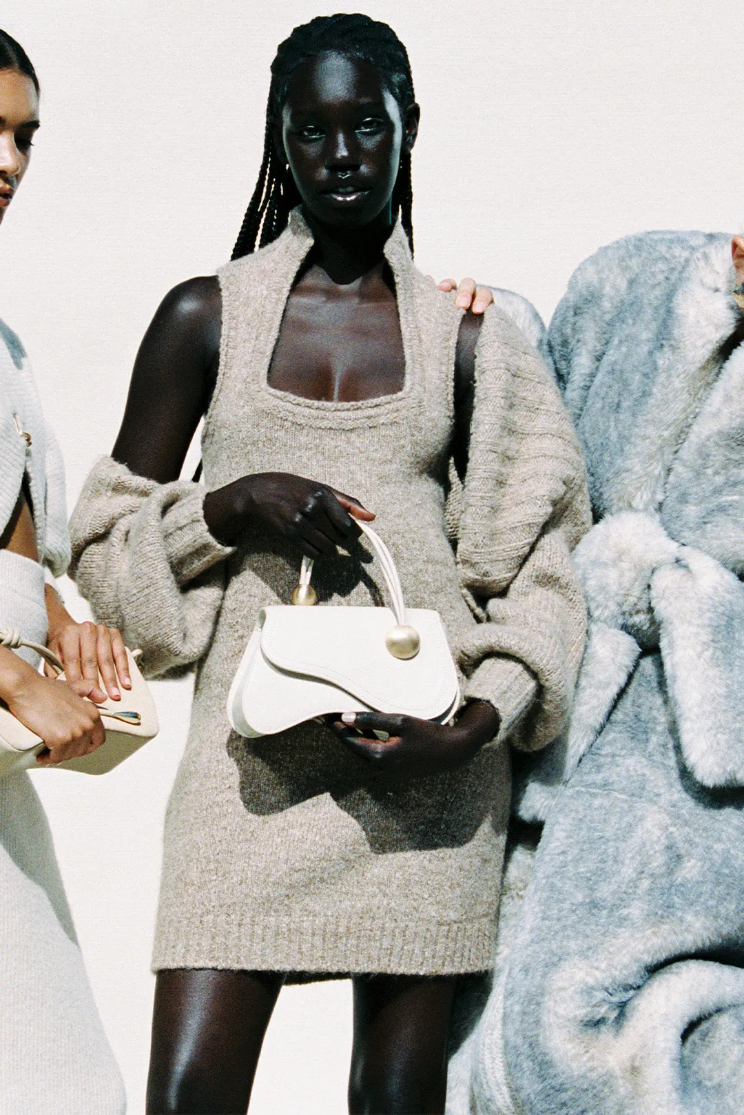 CORDELIE KNIT DRESS - BEACH MELANGE sold by Cult Gaia