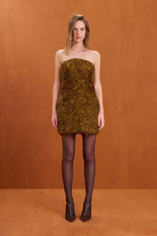 ANGE DRESS - ALGAE MULTI sold by Cult Gaia