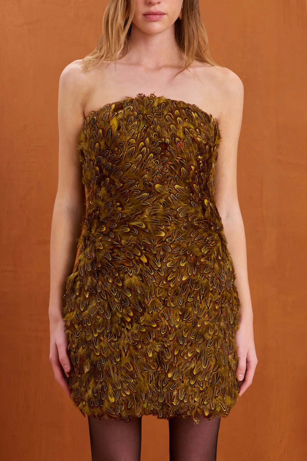 ANGE DRESS - ALGAE MULTI sold by Cult Gaia product image thumbnail 2