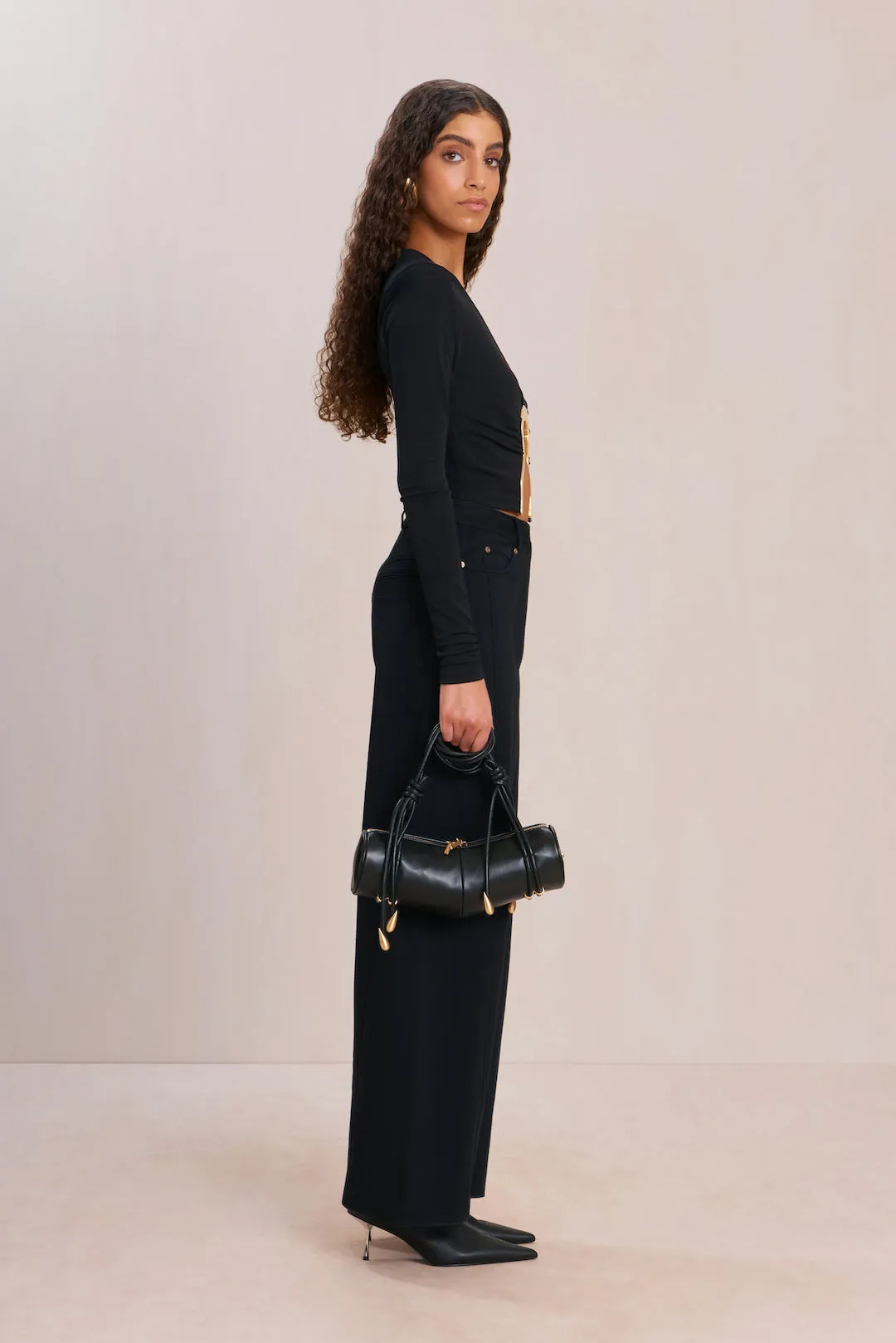 ADOREA PANT - BLACK sold by Cult Gaia product image thumbnail 4