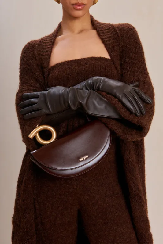 ZYA GLOVES - ESPRESSO sold by Cult Gaia