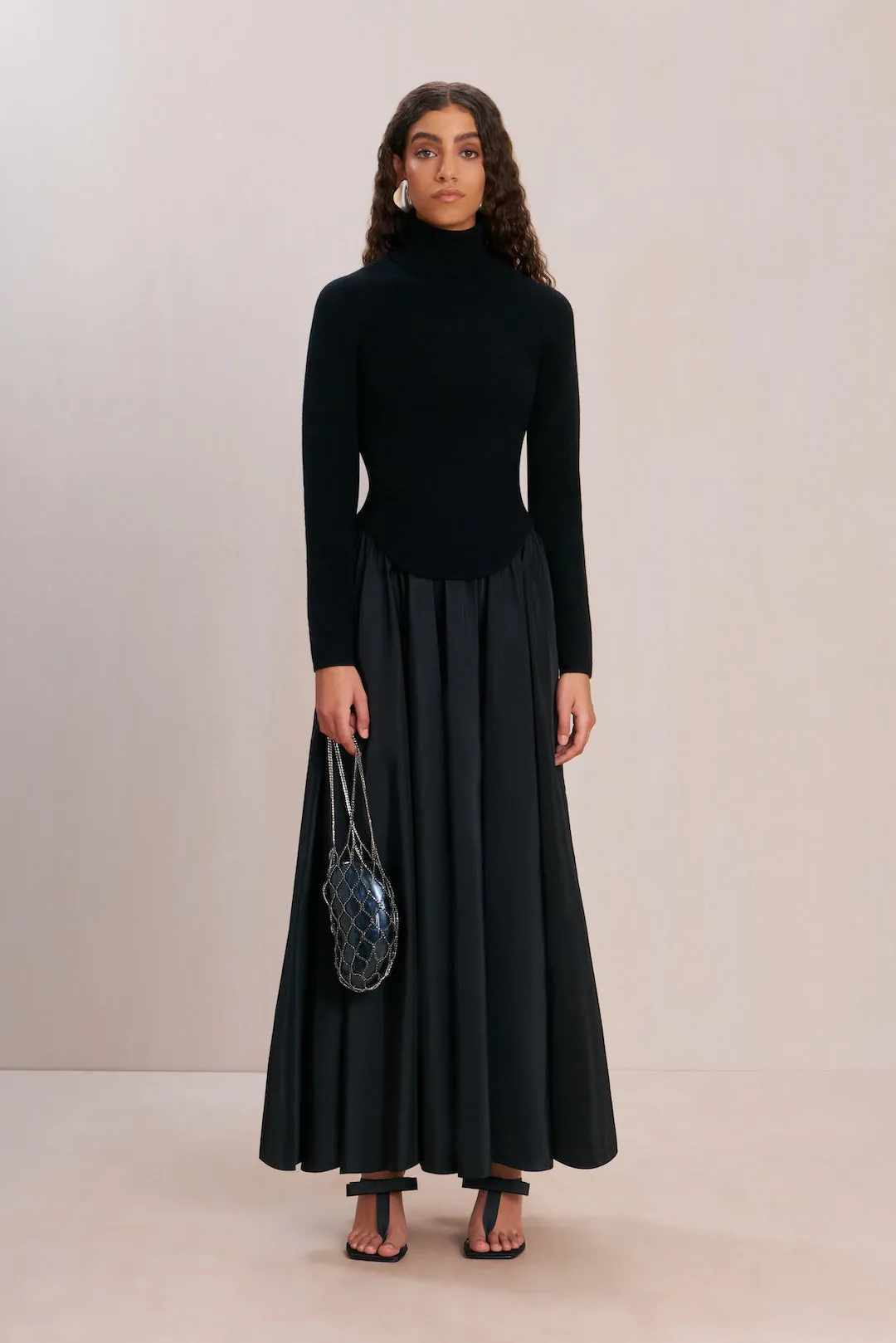 ROSALEE SKIRT - BLACK sold by Cult Gaia