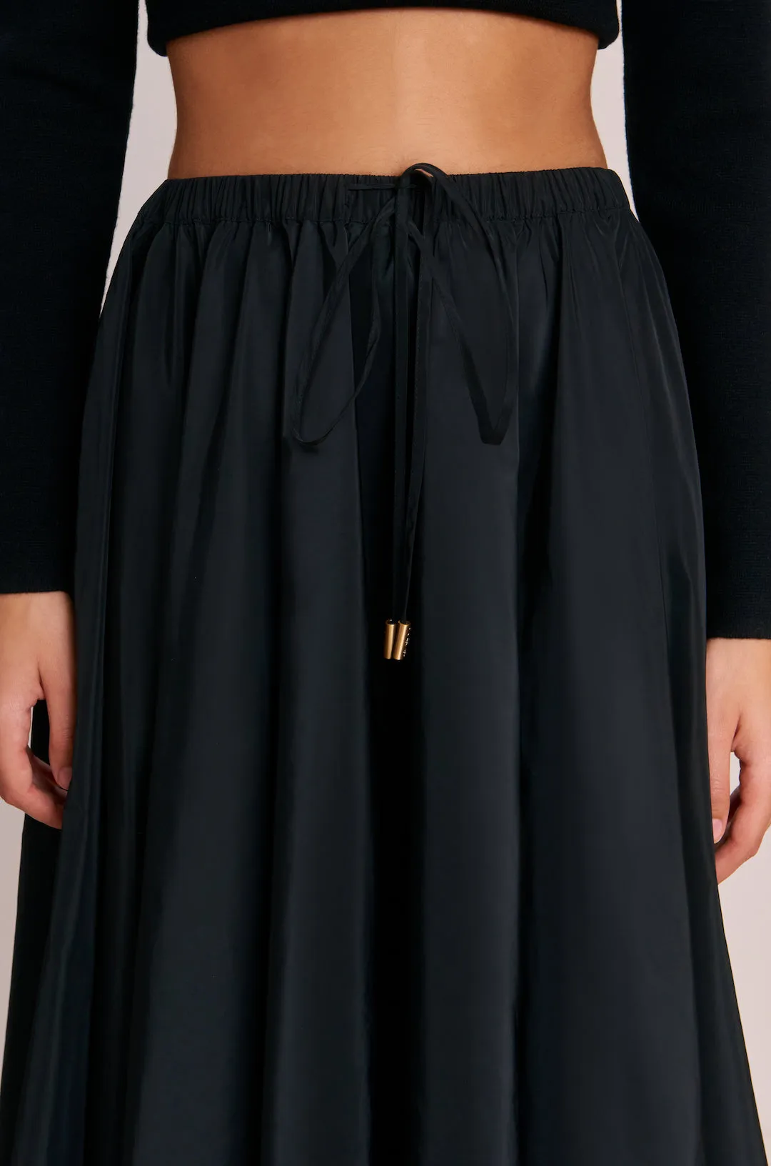 ROSALEE SKIRT - BLACK sold by Cult Gaia product image thumbnail 4