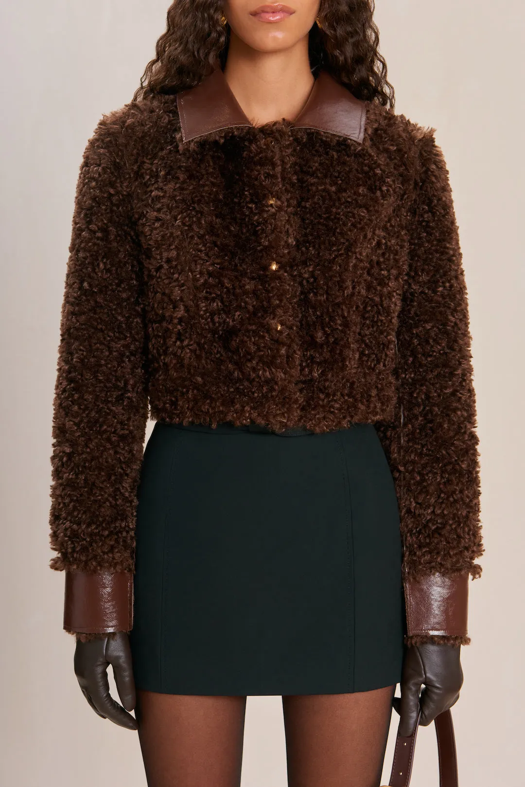 MERCIA JACKET - JAVA sold by Cult Gaia product image thumbnail 3