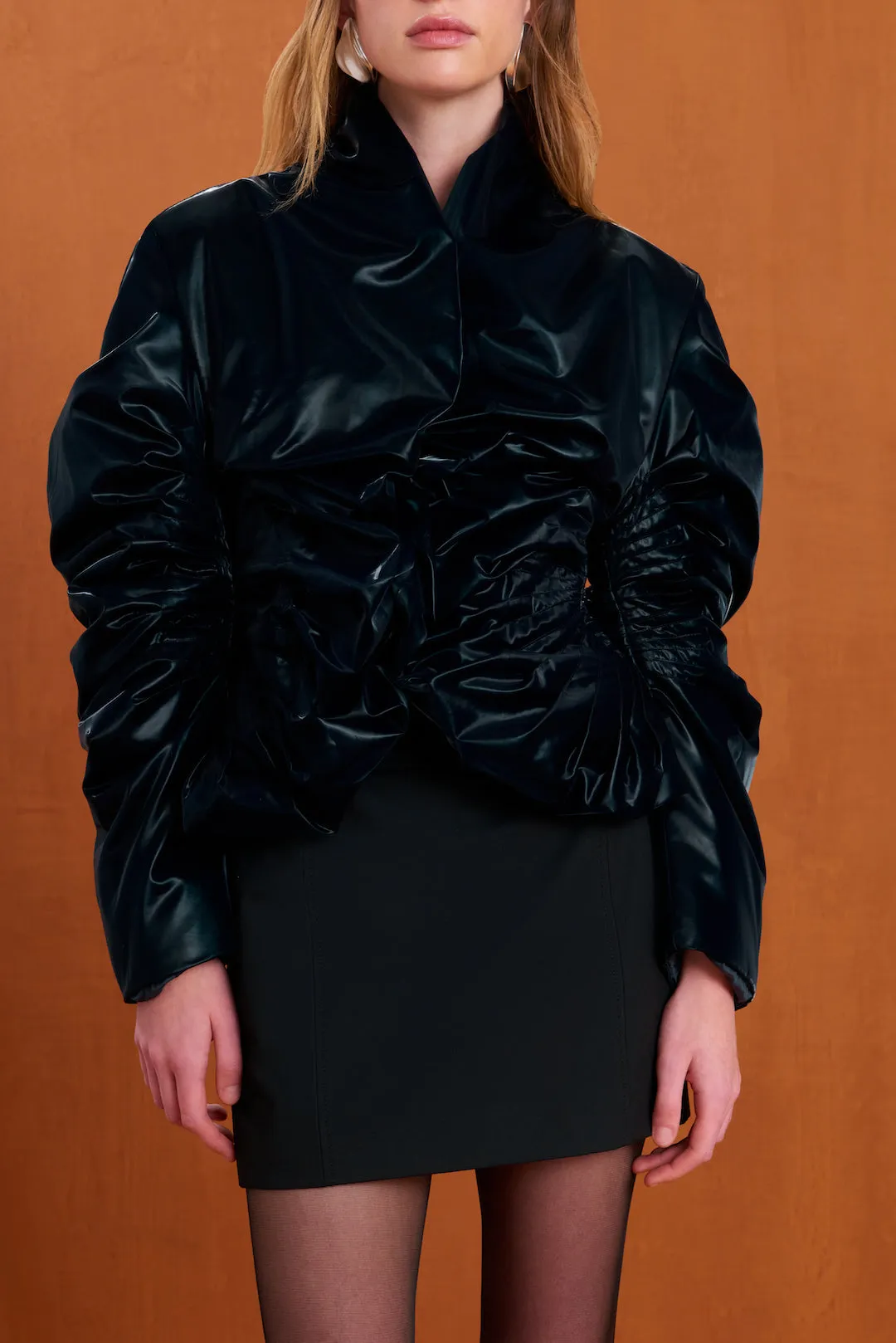 EVANDER JACKET - FOREST GREEN sold by Cult Gaia