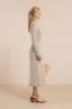 BESSIANA KNIT DRESS - FOG sold by cult gaia