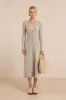 BESSIANA KNIT DRESS - FOG sold by cult gaia