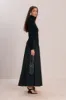 BELLE KNIT TURTLENECK - BLACK sold by Cult Gaia