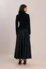 BELLE KNIT TURTLENECK - BLACK sold by Cult Gaia