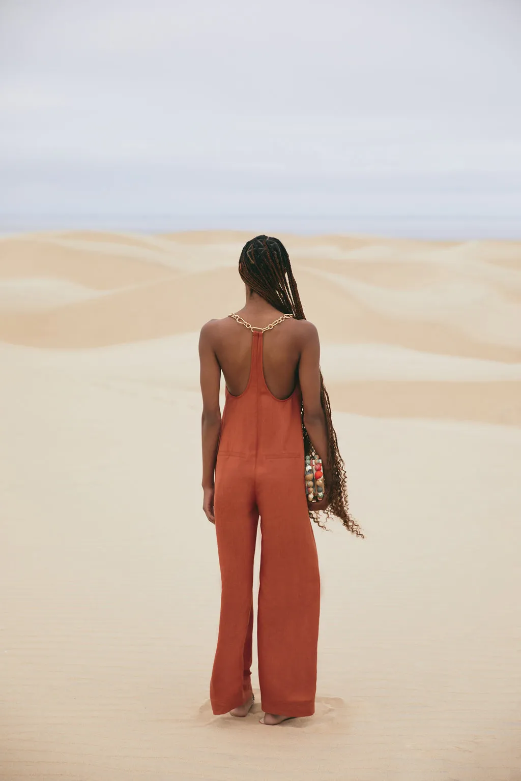 MYLA JUMPSUIT - SPICE sold by cult gaia product image thumbnail 5