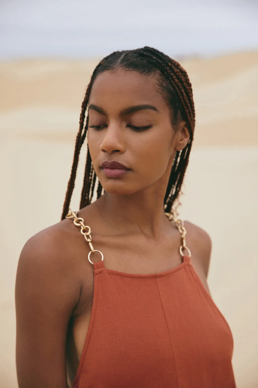 MYLA JUMPSUIT - SPICE sold by cult gaia product image thumbnail 4