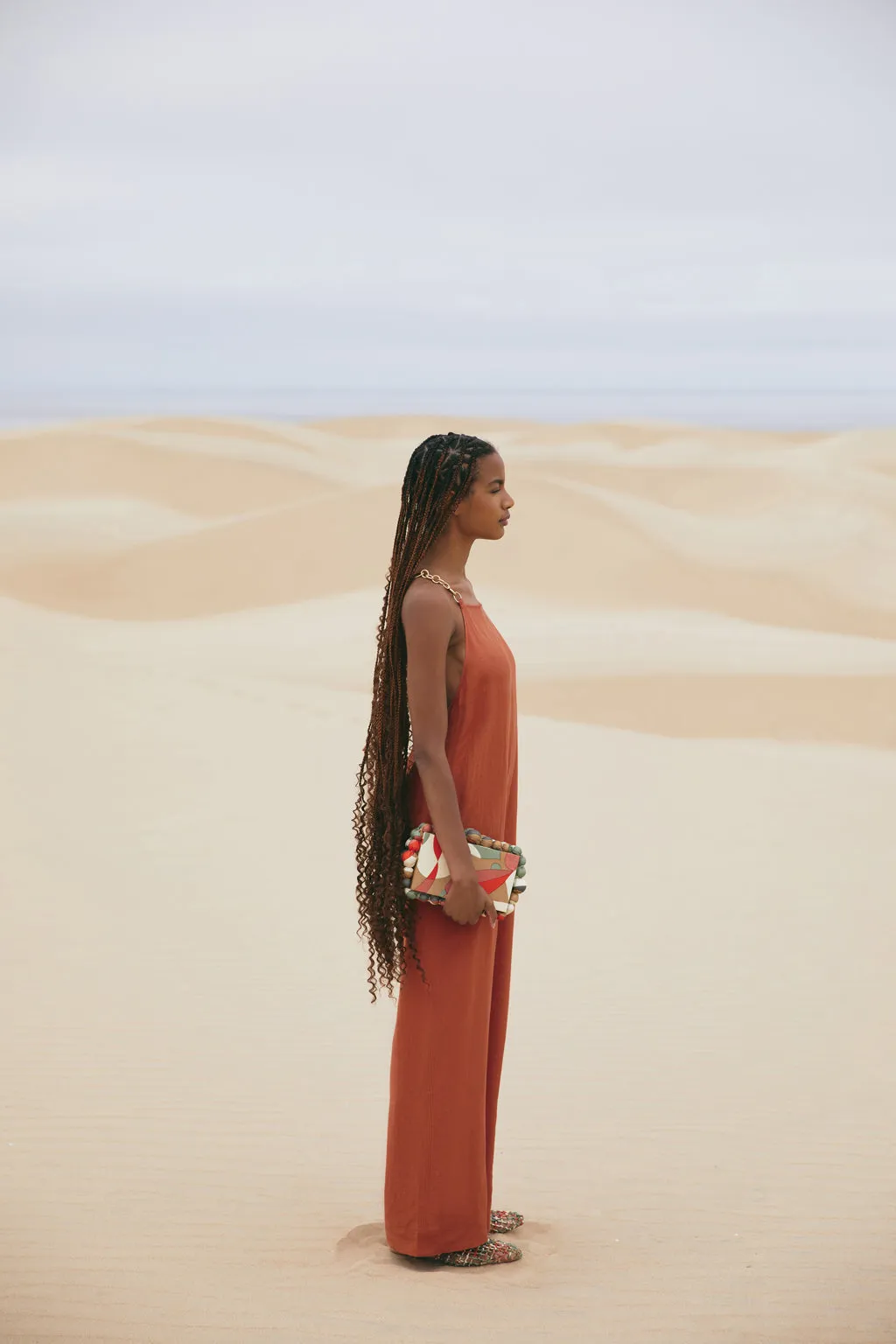 MYLA JUMPSUIT - SPICE sold by cult gaia product image thumbnail 2