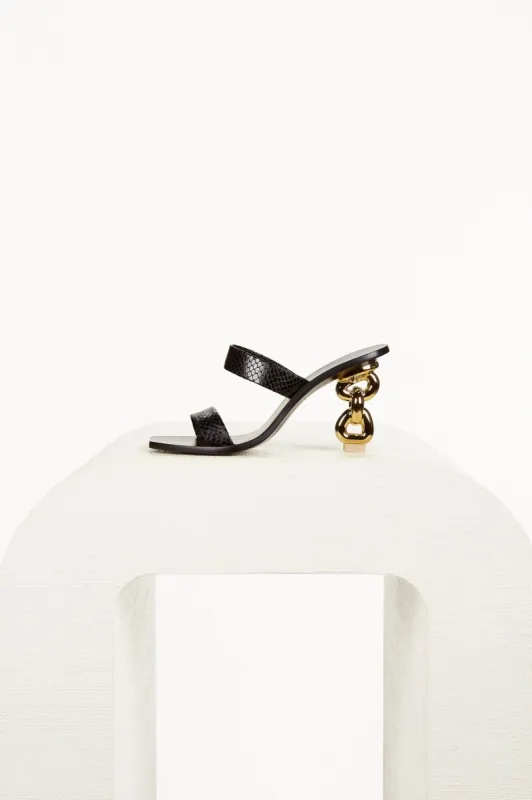 VIVIANNE SANDAL - BLACK sold by cult gaia