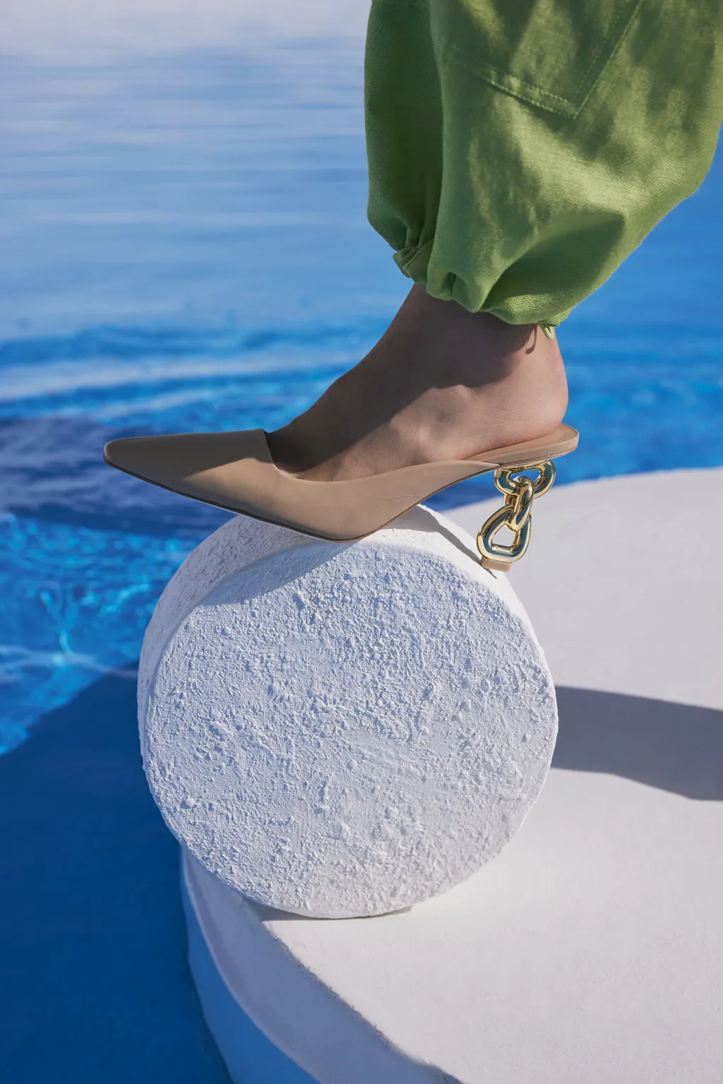 HARLOW MULE - SAND sold by cult gaia product image thumbnail 2