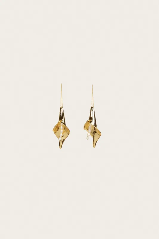 CALLA EARRING - GOLD made by Cult Gaia
