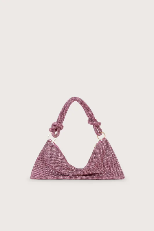 HERA NANO RHINESTONE SHOULDER BAG - SHELL PINK sold by cult gaia