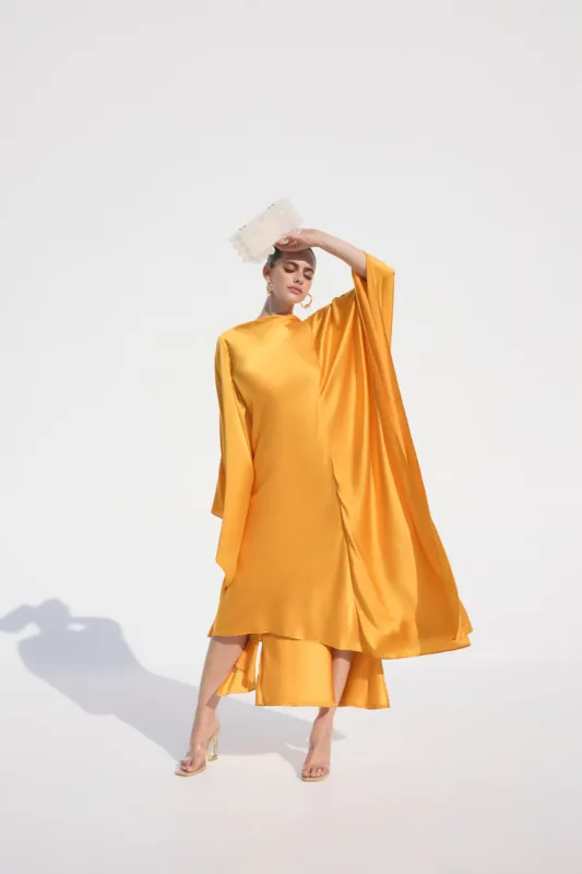 KESIA GOWN - MARIGOLD sold by cult gaia