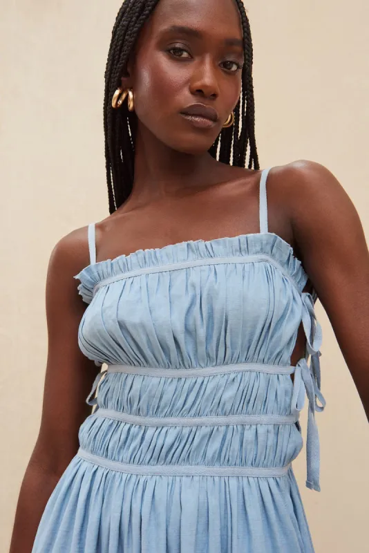 LOLA DRESS - STEEL sold by cult gaia