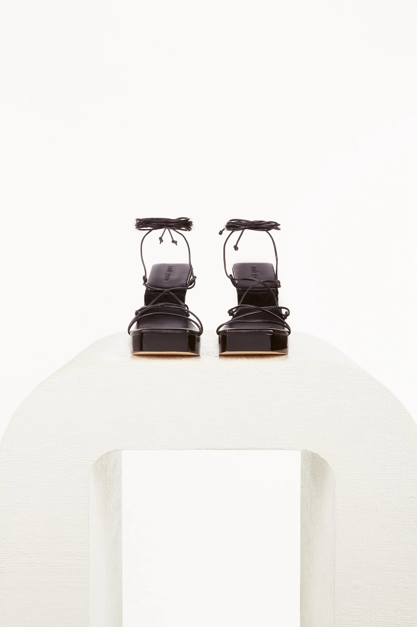 KARA SANDAL - BLACK sold by cult gaia product image thumbnail 4