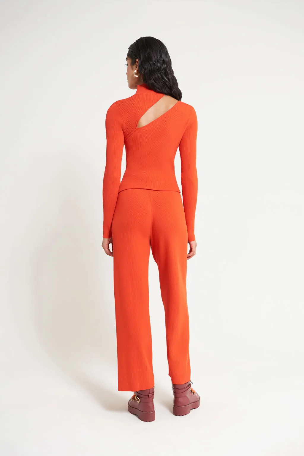 JOPLIN KNIT PANT - ROUGE sold by cult gaia product image thumbnail 3