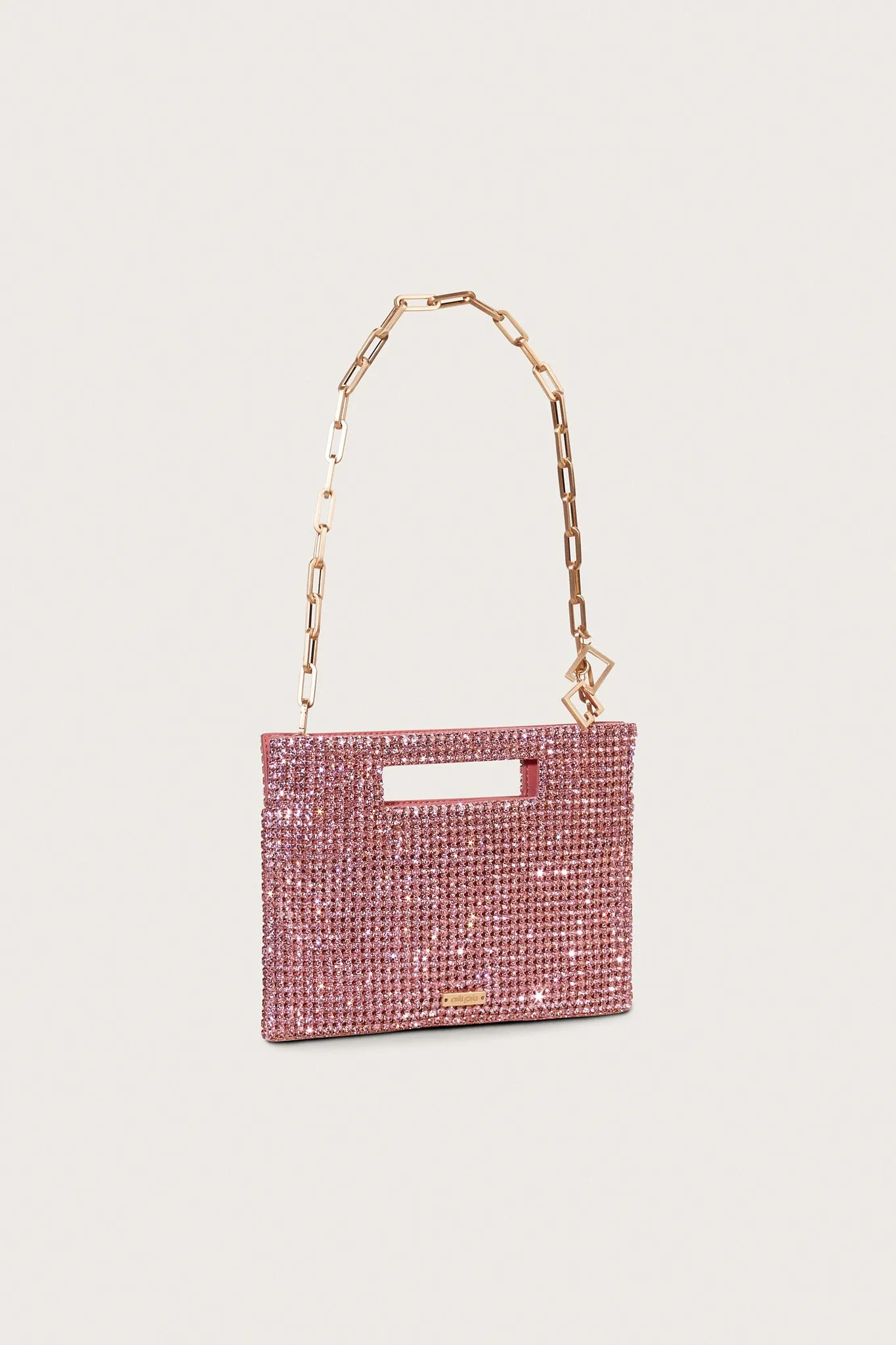 LUCINDA MINI RHINESTONE SHOULDER BAG - AZALEA sold by cult gaia product image thumbnail 2