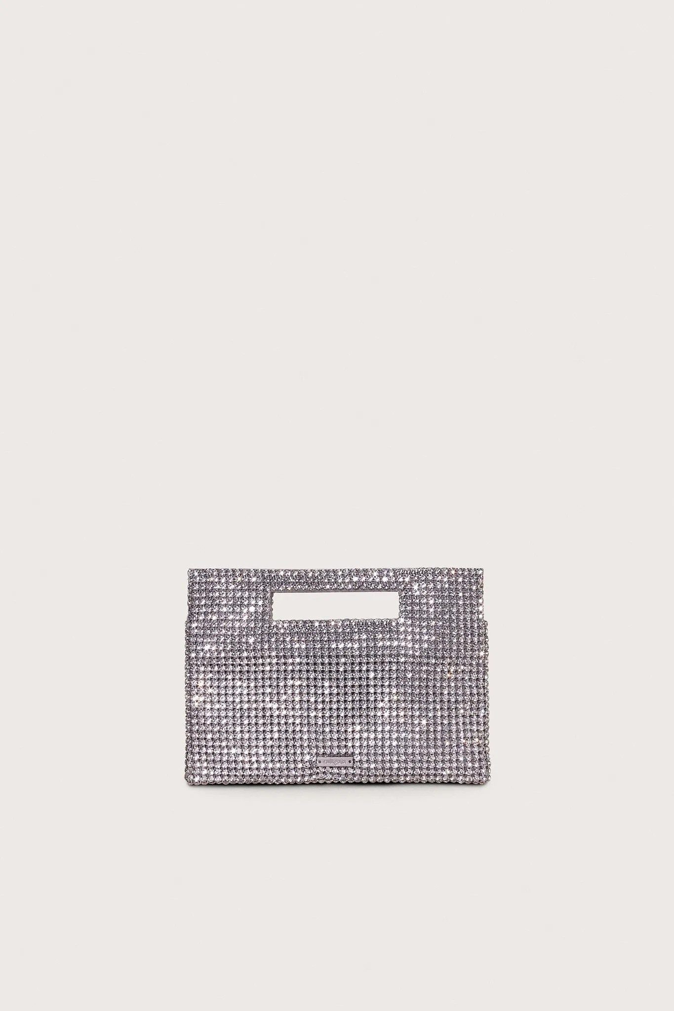 LUCINDA MINI RHINESTONE SHOULDER BAG - CLEAR sold by cult gaia product image thumbnail 3