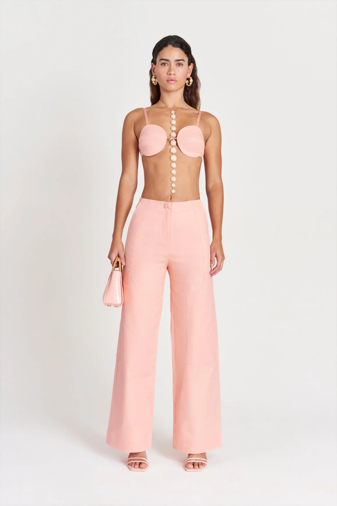 NALANI BRA TOP - AZALEA sold by cult gaia product image thumbnail 2