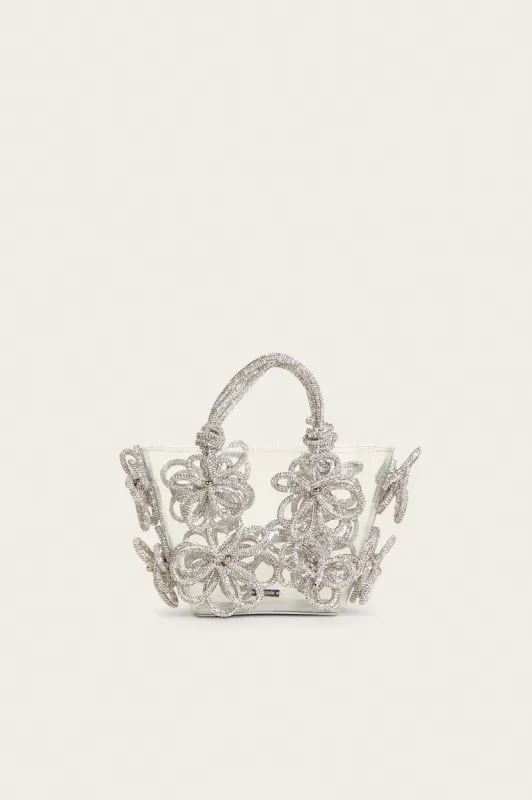 BLOOM NANO RHINESTONE BAG - CLEAR sold by cult gaia