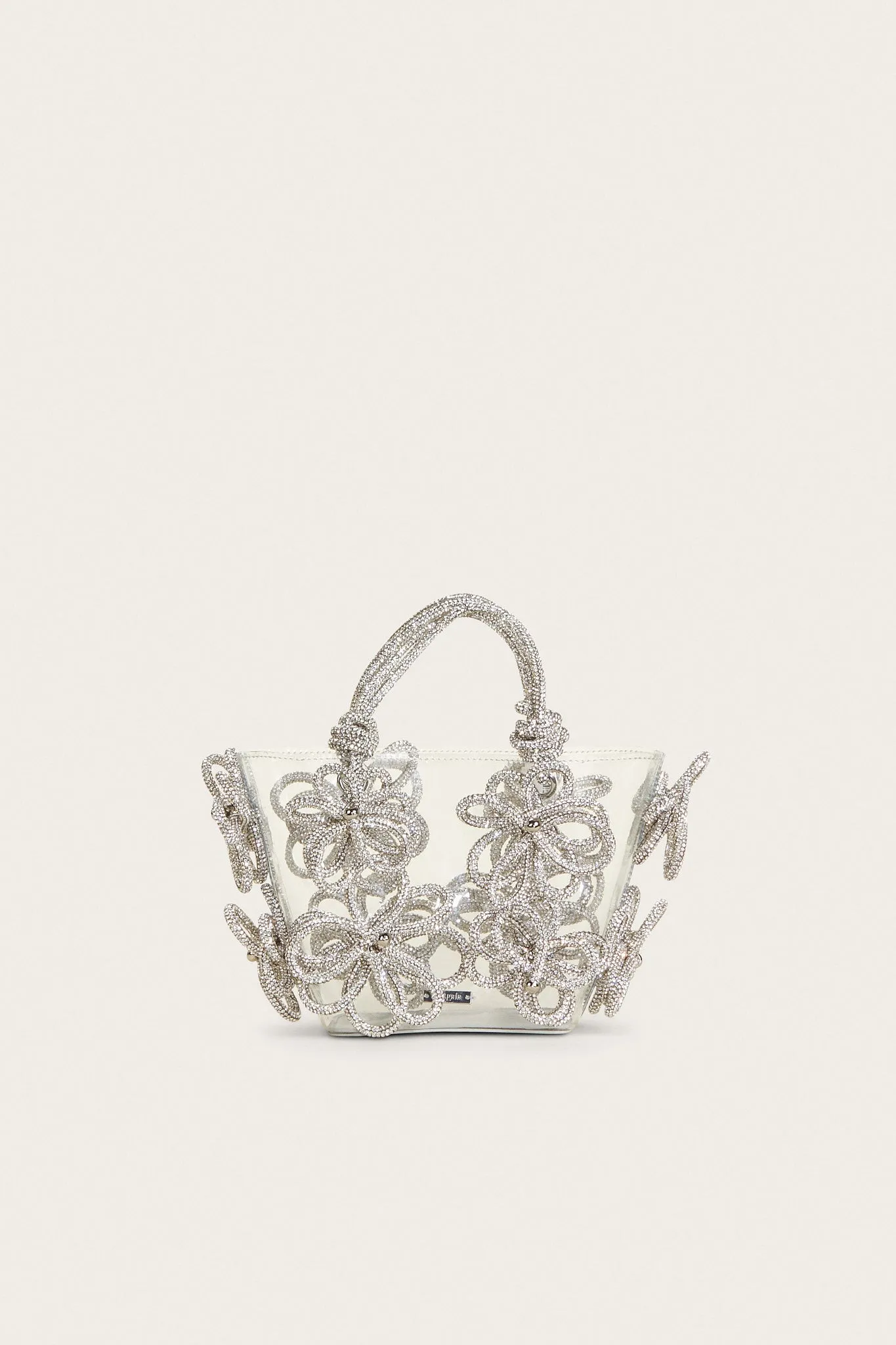 BLOOM NANO RHINESTONE BAG - CLEAR sold by cult gaia